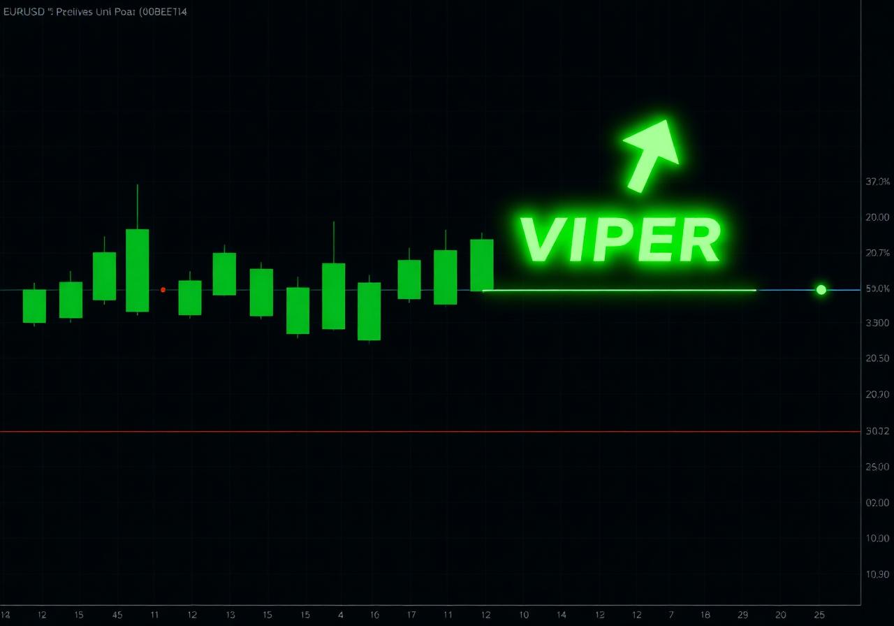 MetaTrader 5 chart with Viper buy signal